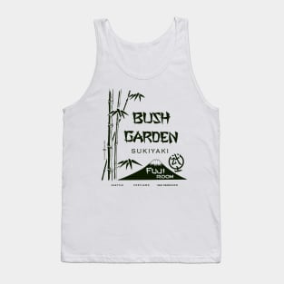 Vintage Seattle Retro Bush Garden Japanese Restaurant Tank Top